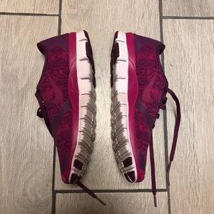 Nike 5.0 pink/purple running shoes